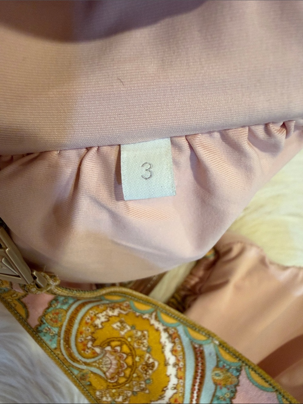 Zimmermann Pink, Gold & Aqua Paisley Bandeau Bikini Set - Picture 12 of 15